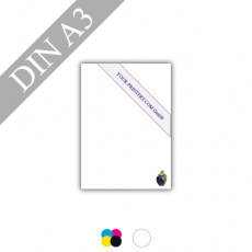 Poster | 135g Bilderdruckpapier weiss | DIN A3 | 4/0-farbig